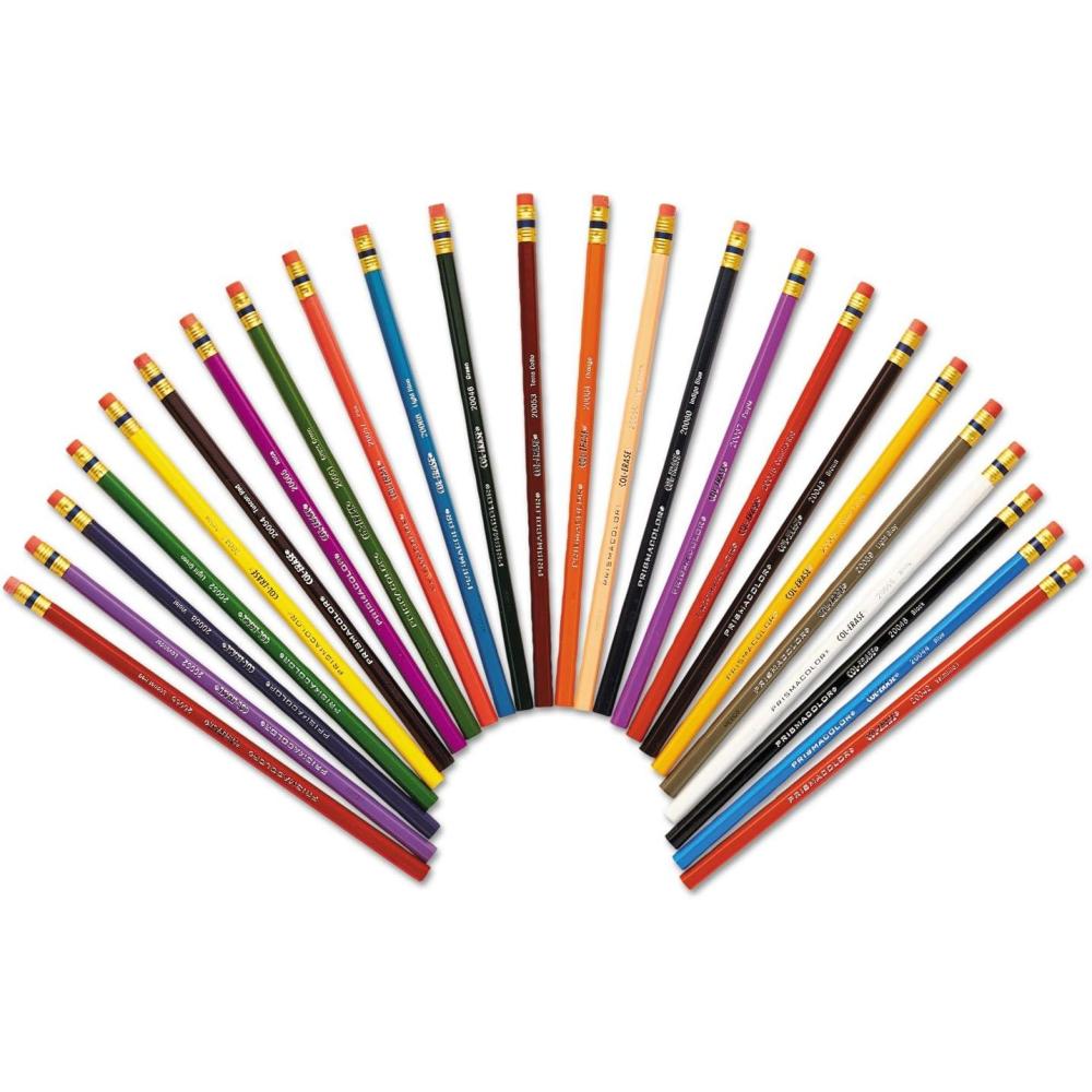 Prismacolor Col-Erase Erasable Colored Pencils, Adult Coloring, 12 Pack(24 Count)