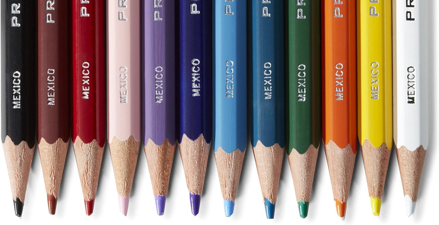Prismacolor 2476 Verithin Coloured Pencils, Assorted Colours, 12-Count(24 Count (Pack of 1)) - view 3