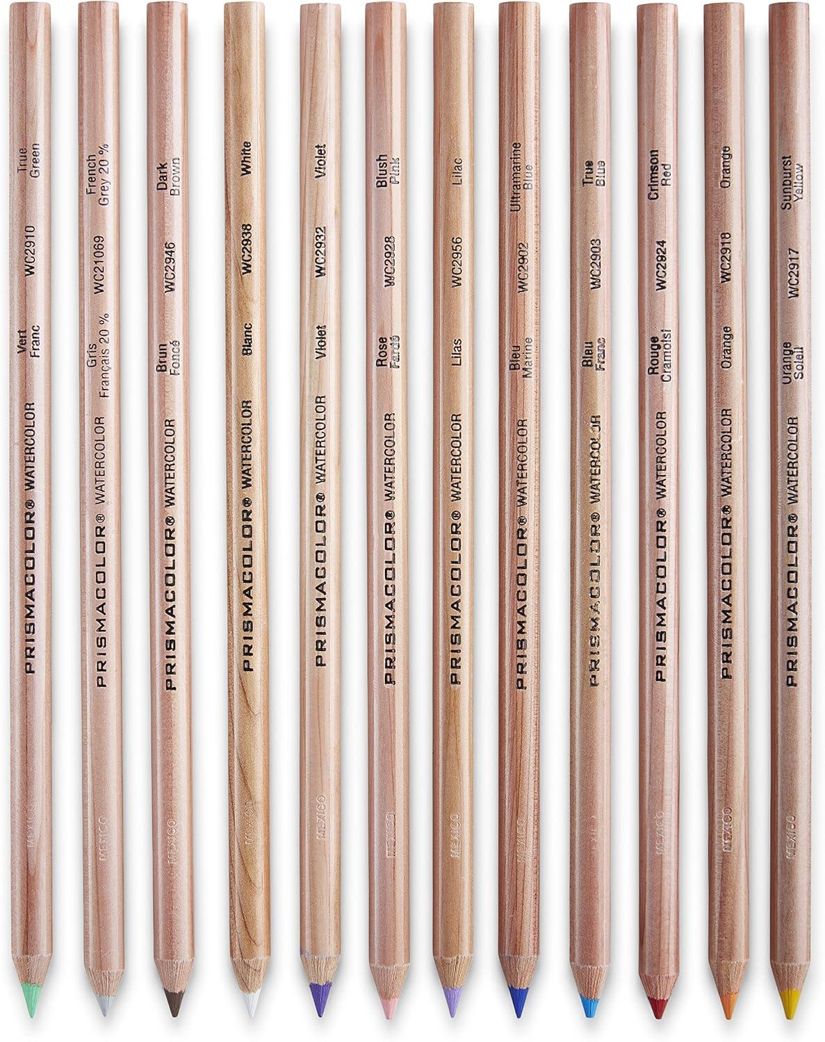 Prismacolor Premier Water-Soluble Colored Pencils, 12 Pack - view 2