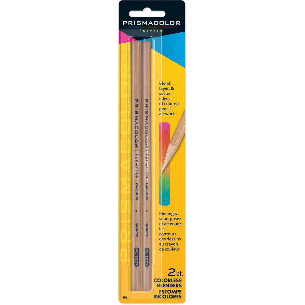 Prismacolor 962 Premier Colorless Blender Pencils, 2-Count(2 Count (Pack of 1))