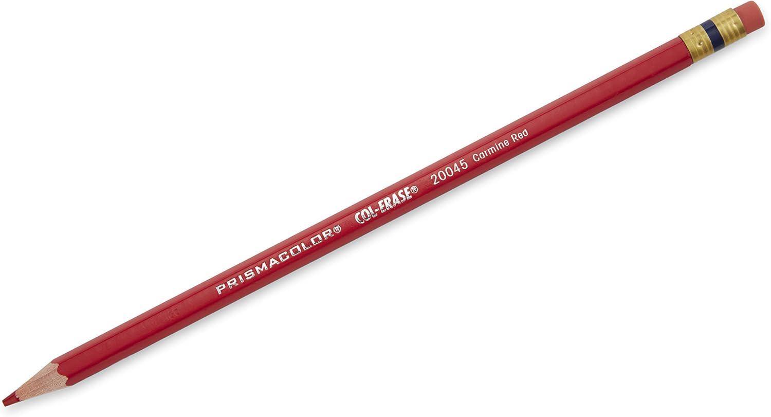 Prismacolor Col-Erase Erasable Colored Pencils, Adult Coloring, 12 Pack(12 Count) - view 7