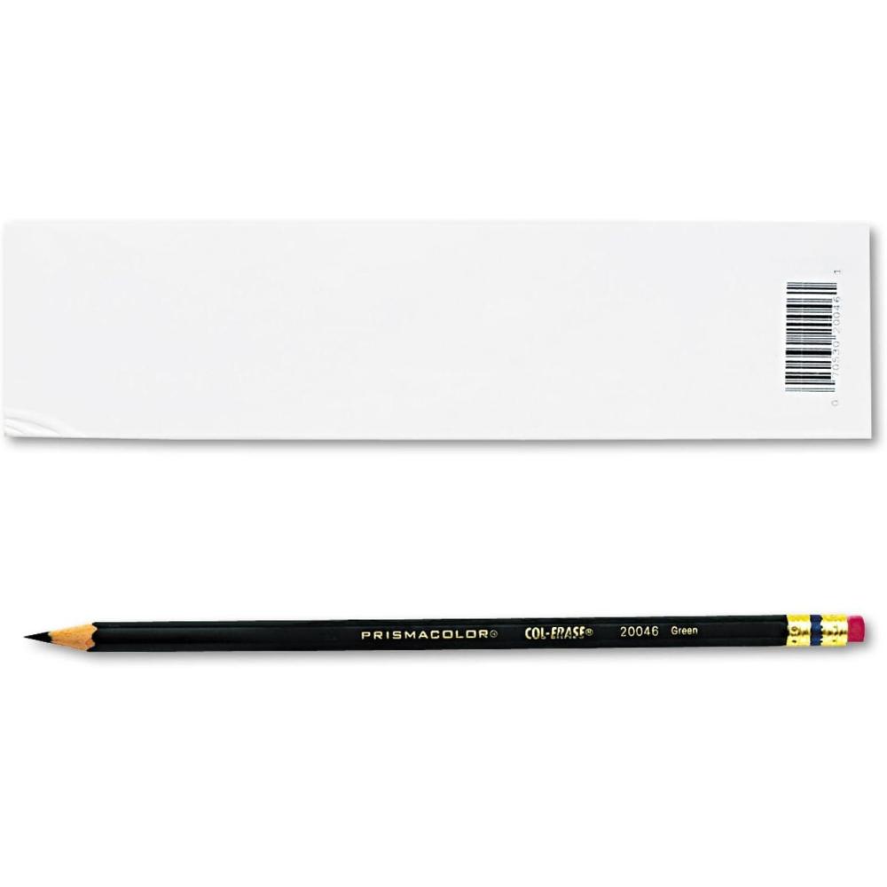 Prismacolor Col-Erase Erasable Colored Pencil, Green, 12 Count(Green)
