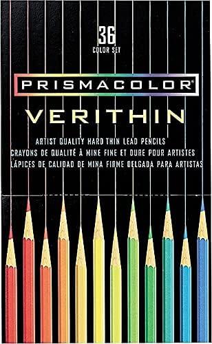 Prismacolor 2476 Verithin Coloured Pencils, Assorted Colours, 12-Count(36 Count (Pack of 1)) - view 7