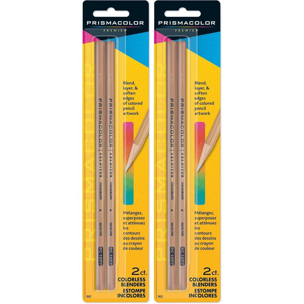Prismacolor 962 Premier Colorless Blender Pencils, 2-Count(2 Count (Pack of 2))