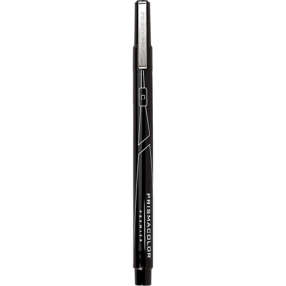 Prismacolor 1738850 Premier Illustration Markers, Chisel Tip, Black, 1-Count