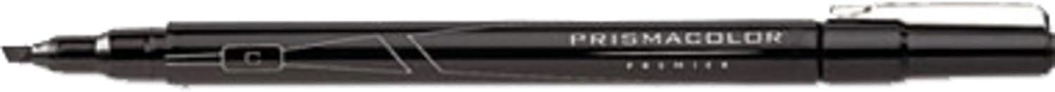 Prismacolor 1738850 Premier Illustration Markers, Chisel Tip, Black, 1-Count - view 2