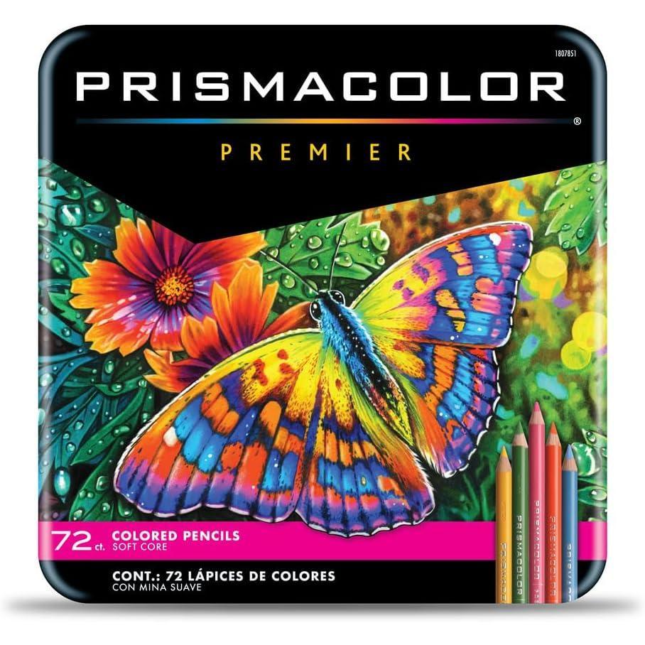 Prismacolor Premier Colored Pencils, Soft Core, Assorted Colors, 150 Count – Durable, Vibrant, Ultra-Smooth, Adult Coloring, Drawing, Sketching, Arts & Crafts(1 Count (Pack of 1))