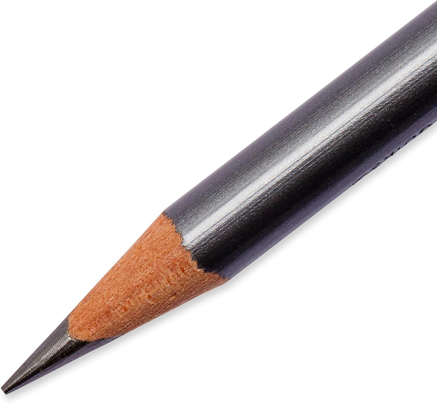 Prismacolor Premier Graphite Drawing Pencils With Erasers & Sharpeners, Adult Coloring, 18-Piece Set(Graphite Pencils) - view 3